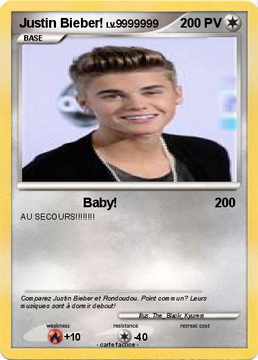 Pokemon Justin Bieber!