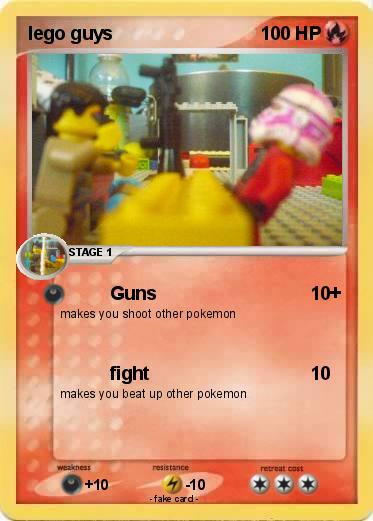 Pokemon lego guys