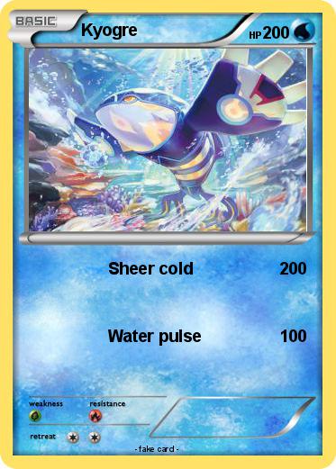 Pokemon Kyogre