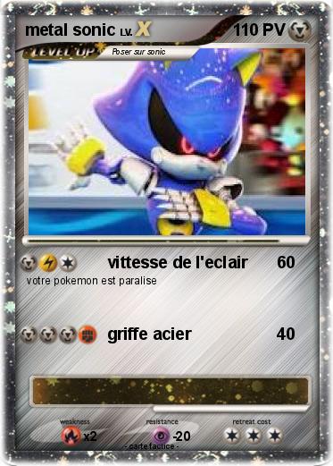 Pokemon metal sonic