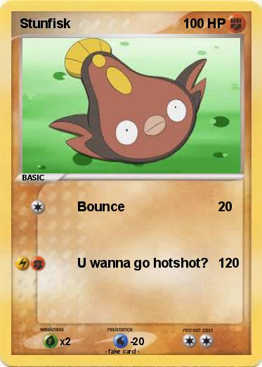 Pokemon Stunfisk