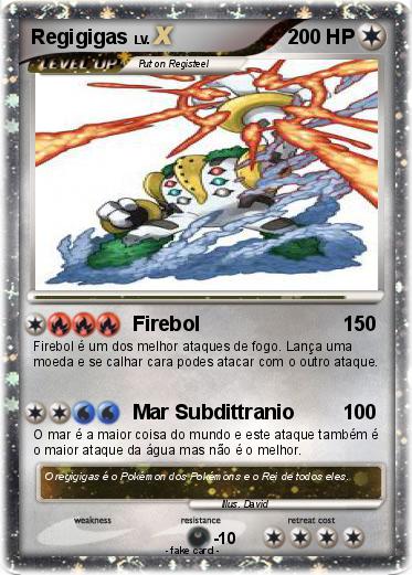 Pokemon Regigigas