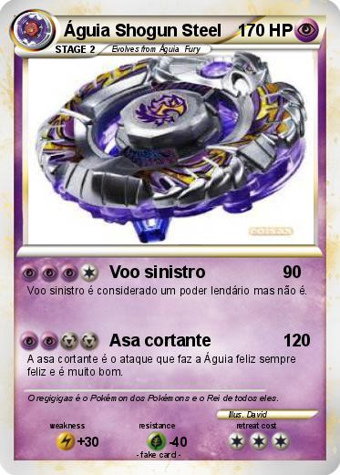 Pokemon Águia Shogun Steel