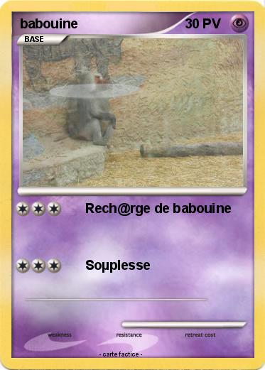 Pokemon babouine