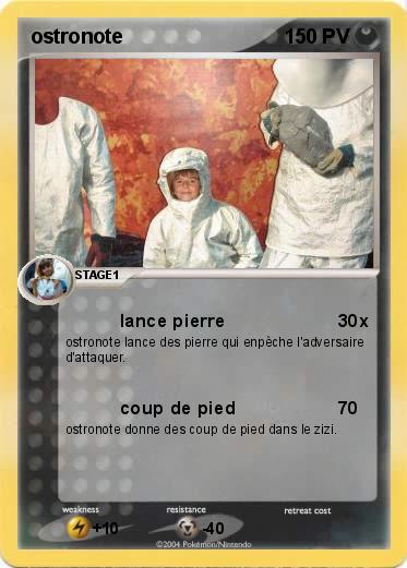Pokemon ostronote