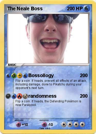 Pokemon The Neale Boss