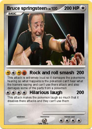 Pokemon Bruce springsteen