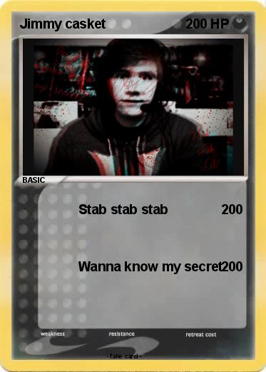 Pokemon Jimmy casket