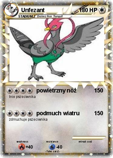Pokemon Unfezant