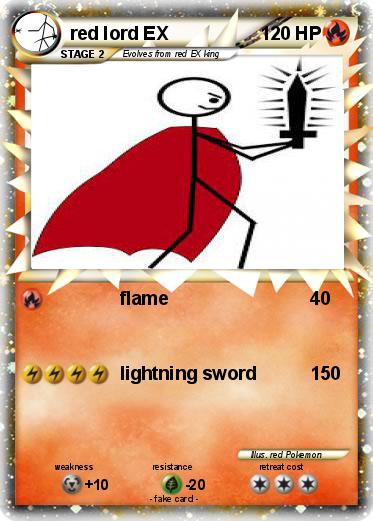 Pokemon red lord EX