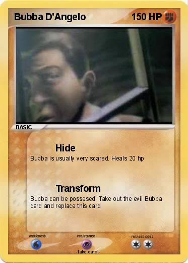 Pokemon Bubba D'Angelo