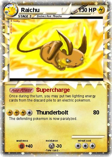 Pokemon Raichu