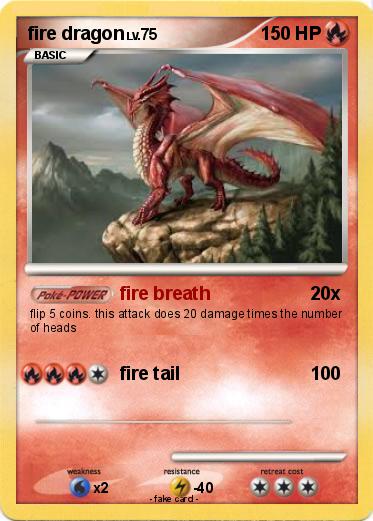 Pokemon fire dragon