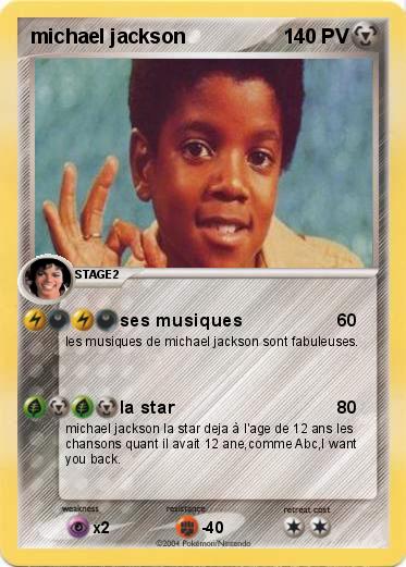 Pokemon michael jackson