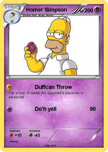 Pokemon Homer Simpson