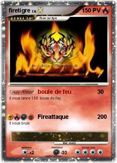 Pokemon firetigre