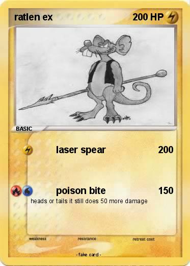 Pokemon ratlen ex