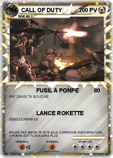 Pokemon CALL OF DUTY