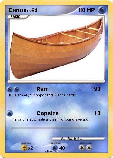 Pokemon Canoe