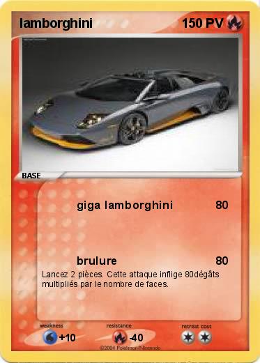 Pokemon lamborghini