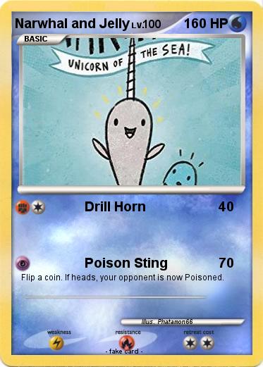 Pokemon Narwhal and Jelly