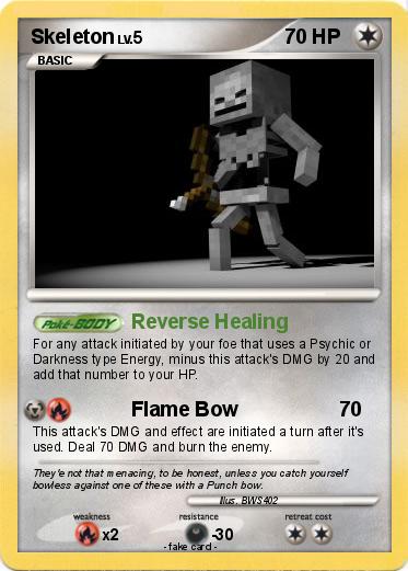 Pokemon Skeleton