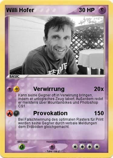 Pokemon Willi Hofer