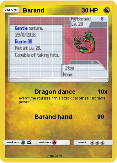 Pokemon Barand
