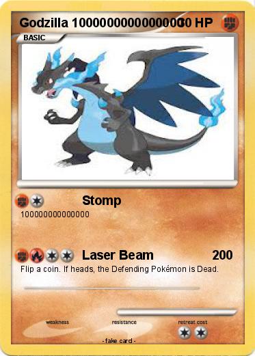 Pokemon Godzilla 1000000000000000