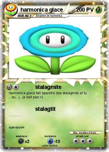 Pokemon harmonica glace