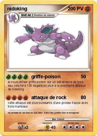 Pokemon nidoking
