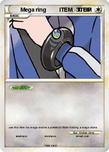 Pokemon Mega ring         ITEM    ITEM