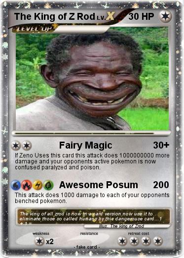 Pokemon The King of Z Rod