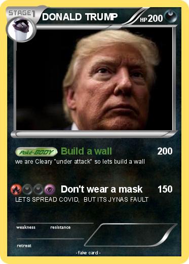 Pokemon DONALD TRUMP