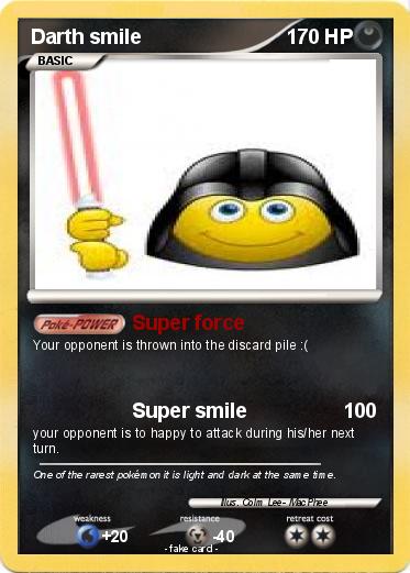 Pokemon Darth smile