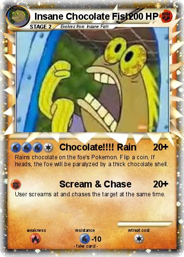 Pokemon Insane Chocolate Fish