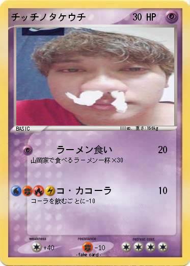 Pokemon チッチノタケウチ