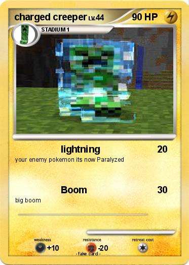 Pokemon charged creeper