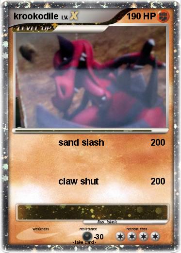 Pokemon krookodile