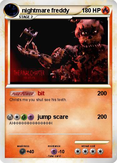 Pokemon nightmare freddy