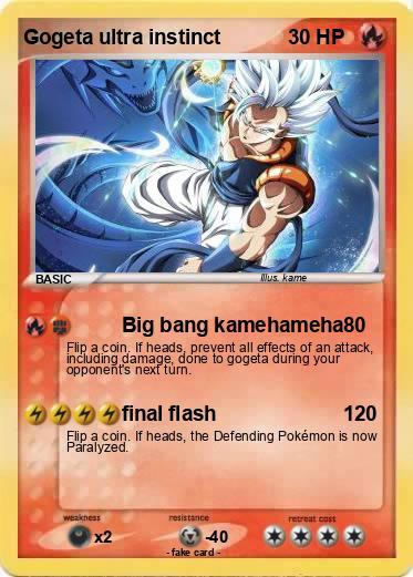 Pokemon Gogeta ultra instinct