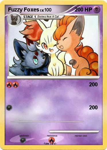 Pokemon Fuzzy Foxes