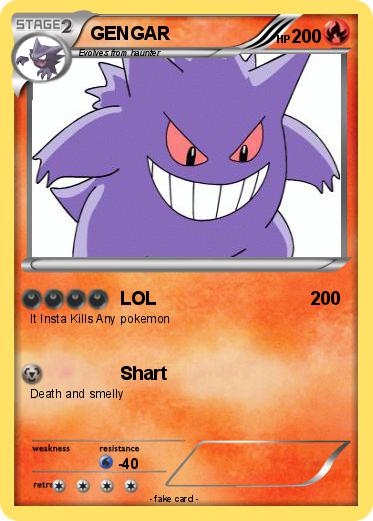 Pokemon GENGAR