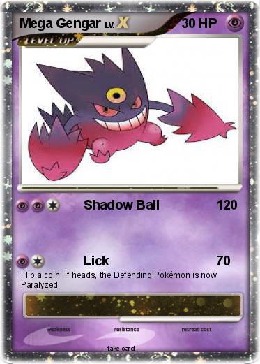 Pokemon Mega Gengar