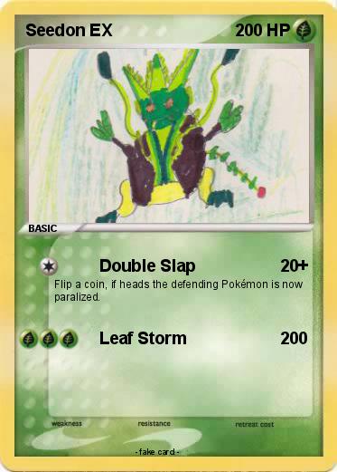 Pokemon Seedon EX