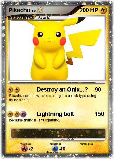 Pokemon Pikachu