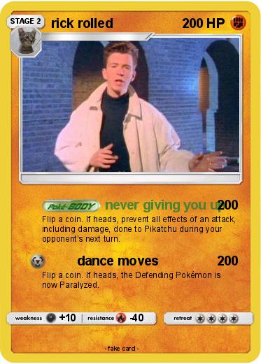 Pokemon rick rolled