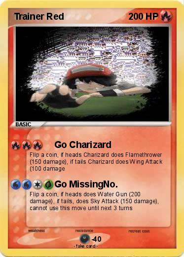 Pokemon Trainer Red