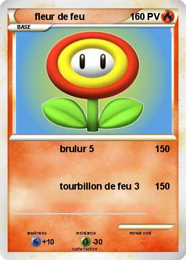 Pokemon fleur de feu