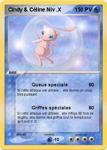 Pokemon Cindy & Céline Niv .X